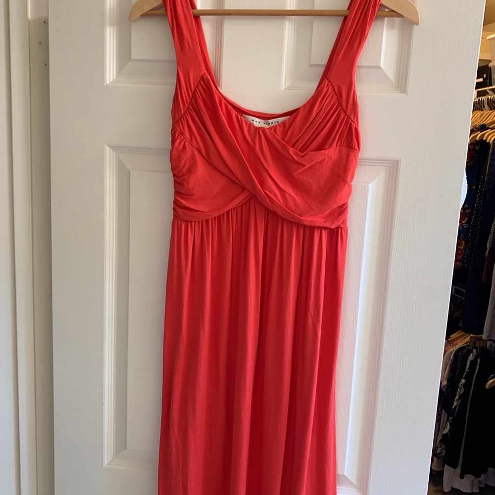 MAX studio coral sundress